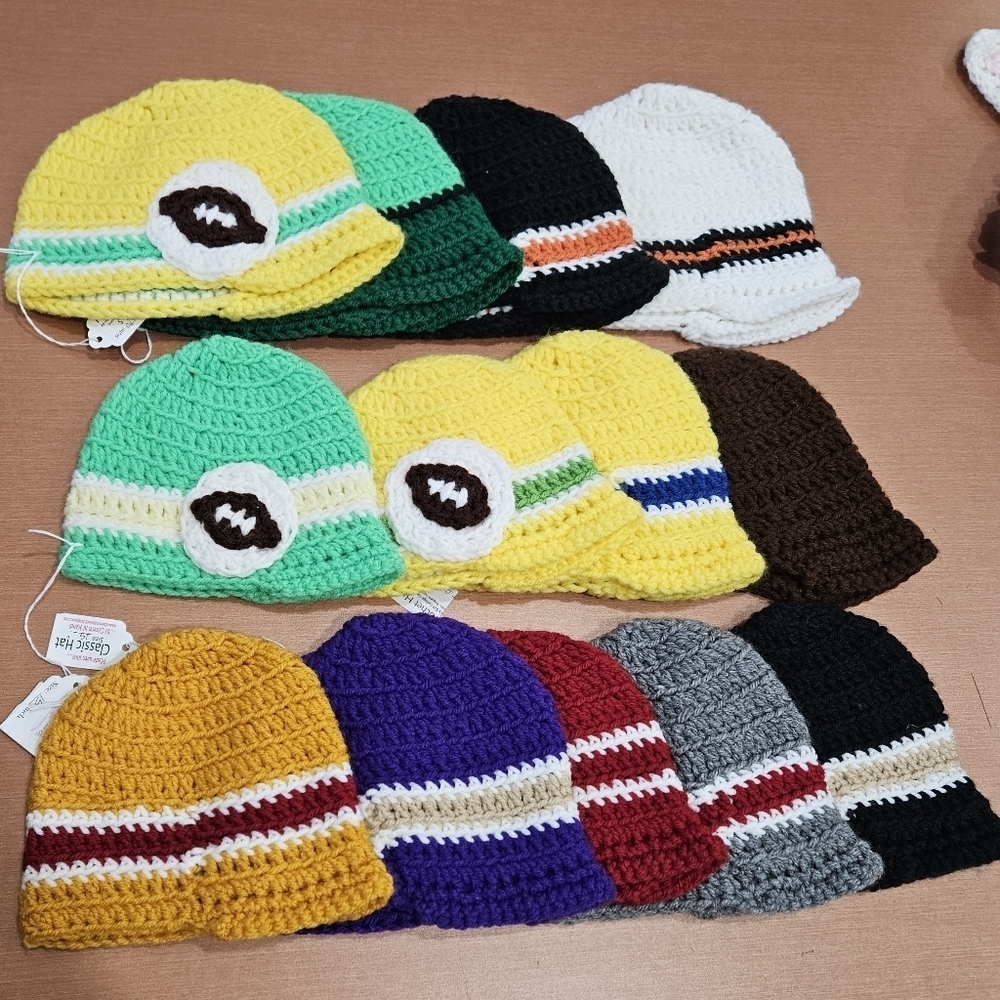 Lot of 13 Wholesale Baby Hats